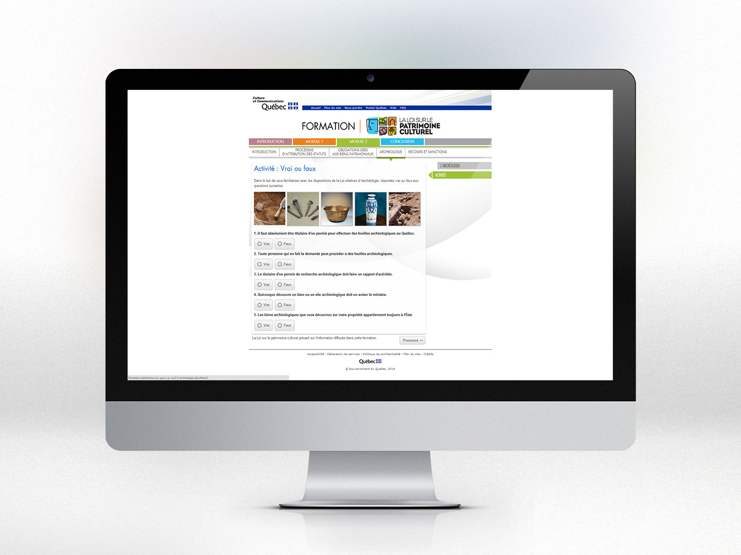 Pour mieux conna&icirc;tre la Loi sur le patrimoine culturel