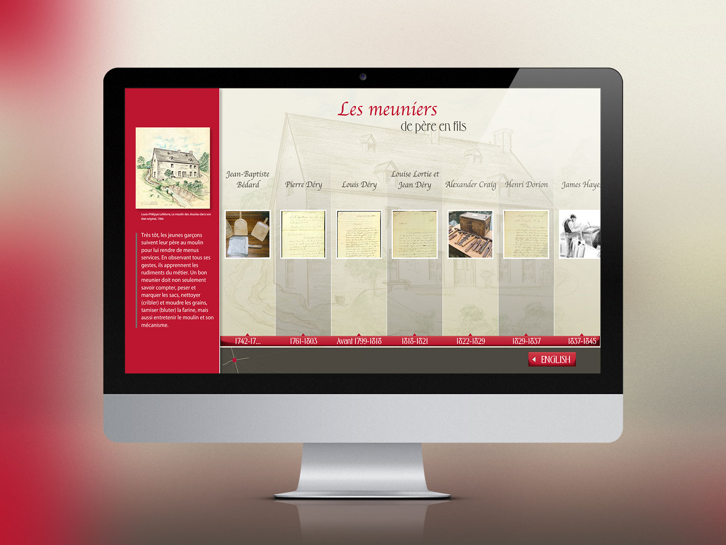 Vivre au Trait-Carré au temps des moulins