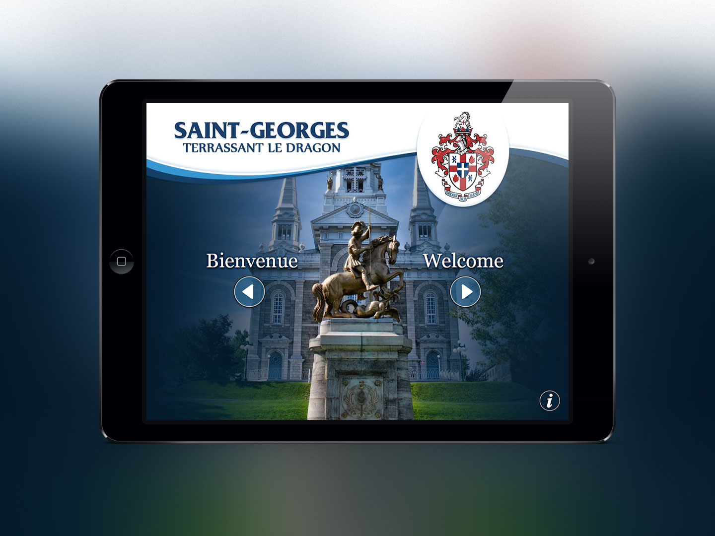 Saint-Georges terrassant le dragon