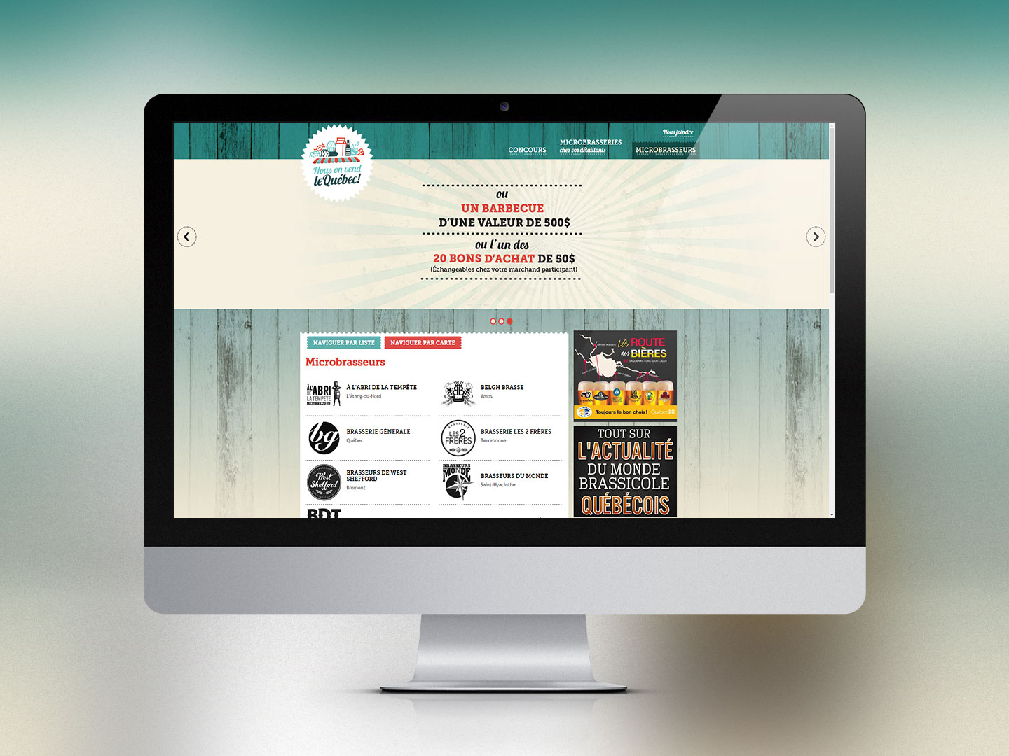 Nous on vend le Qu&eacute;bec