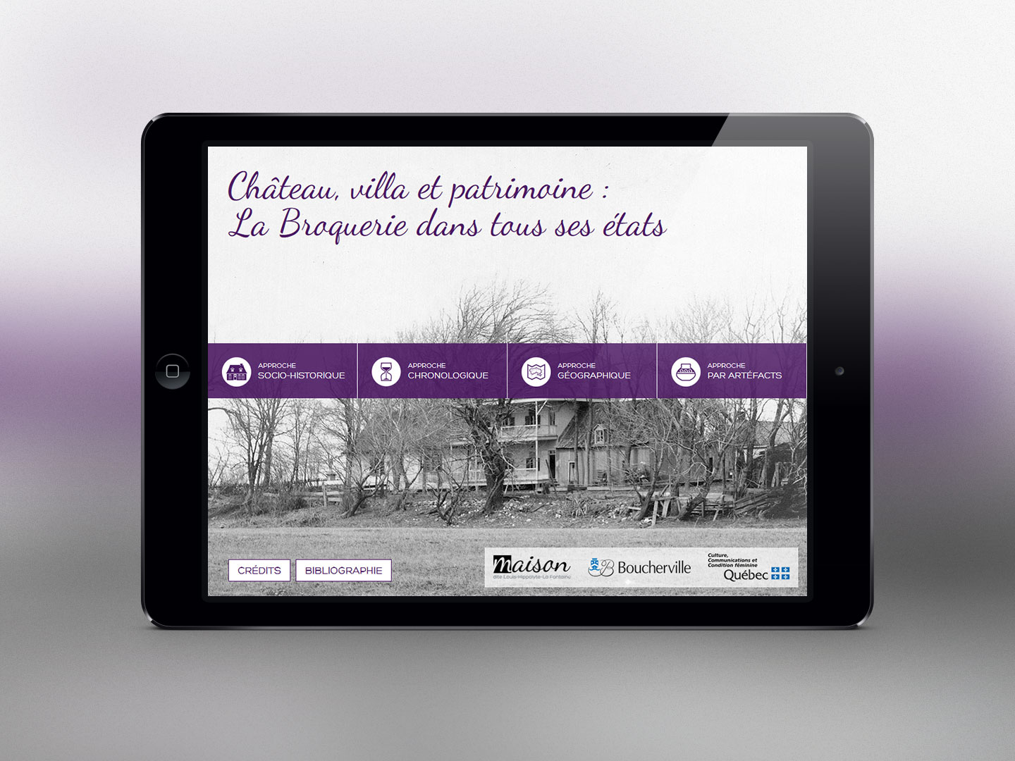 Ch&acirc;teau, villa et patrimoine : La Broquerie dans tous ses &eacute;tats