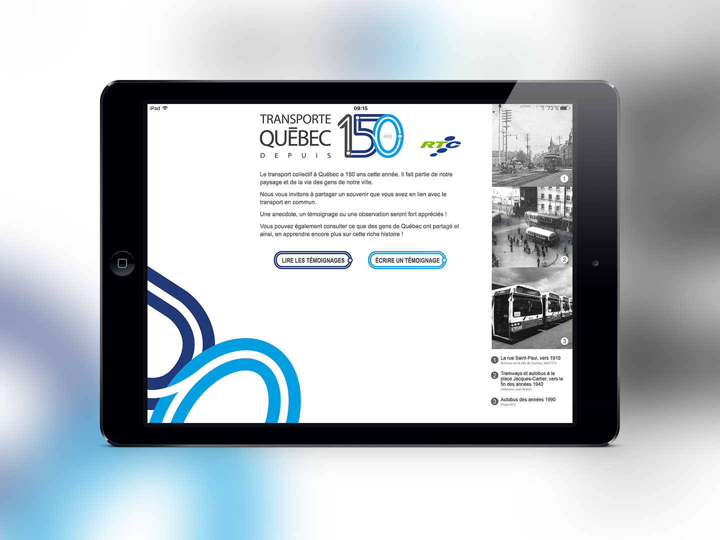 Transporte Qu&eacute;bec depuis 150 ans