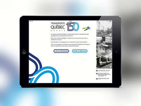 Transporte Québec depuis 150 ans