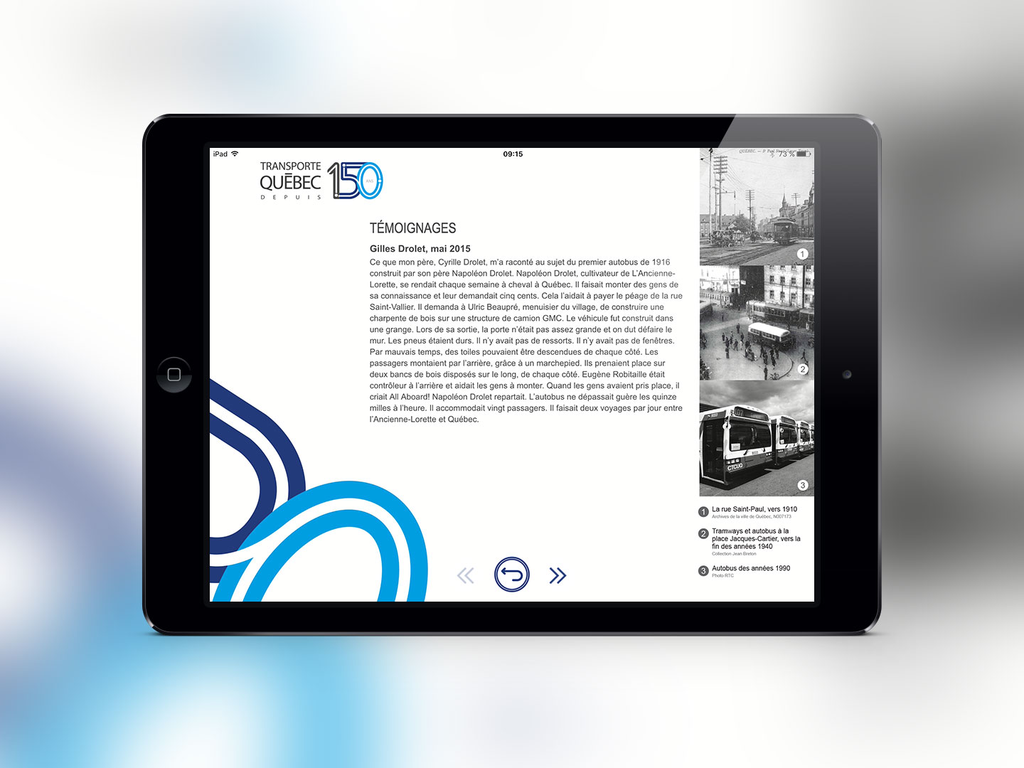 Transporte Qu&eacute;bec depuis 150 ans