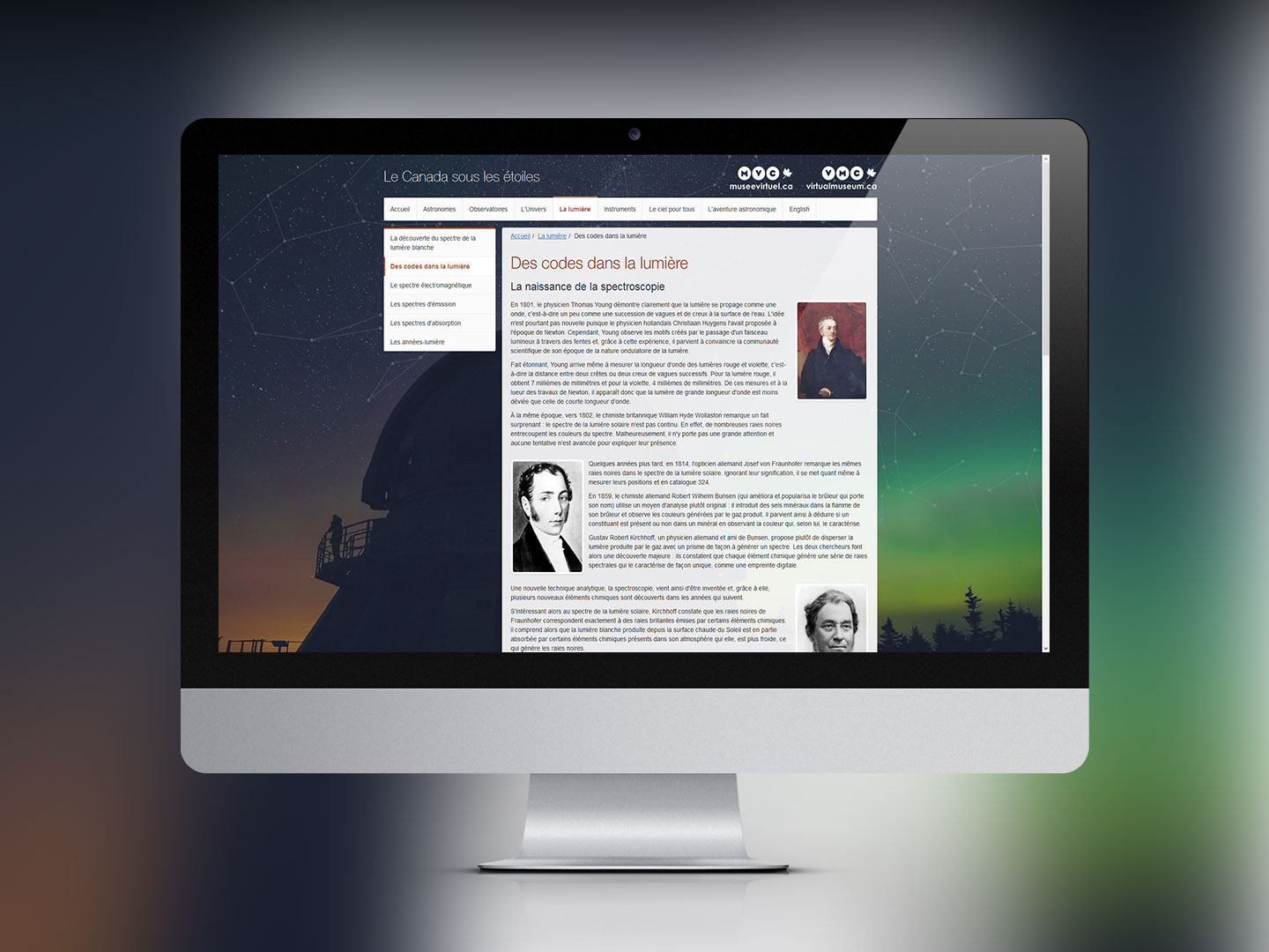 Le Canada sous les &eacute;toiles