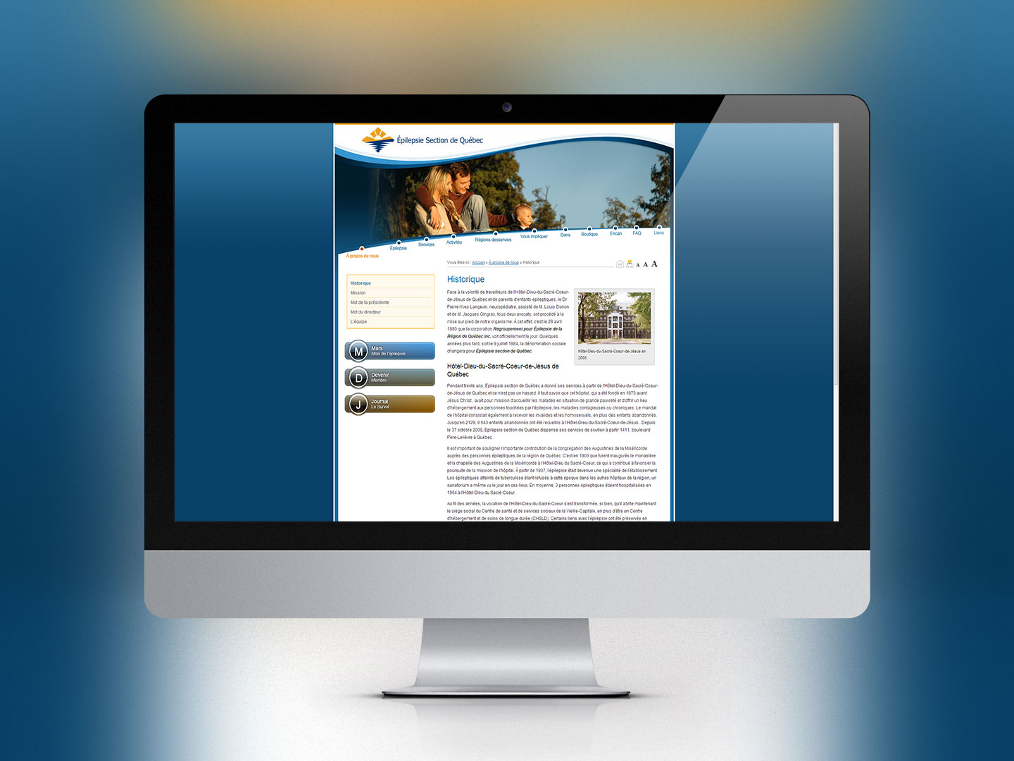 &Eacute;pilepsie Section de Qu&eacute;bec