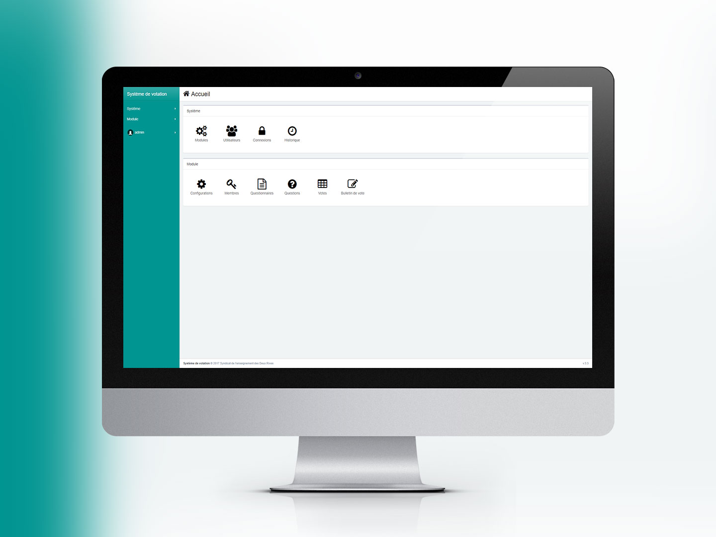 Syst&egrave;me de votation