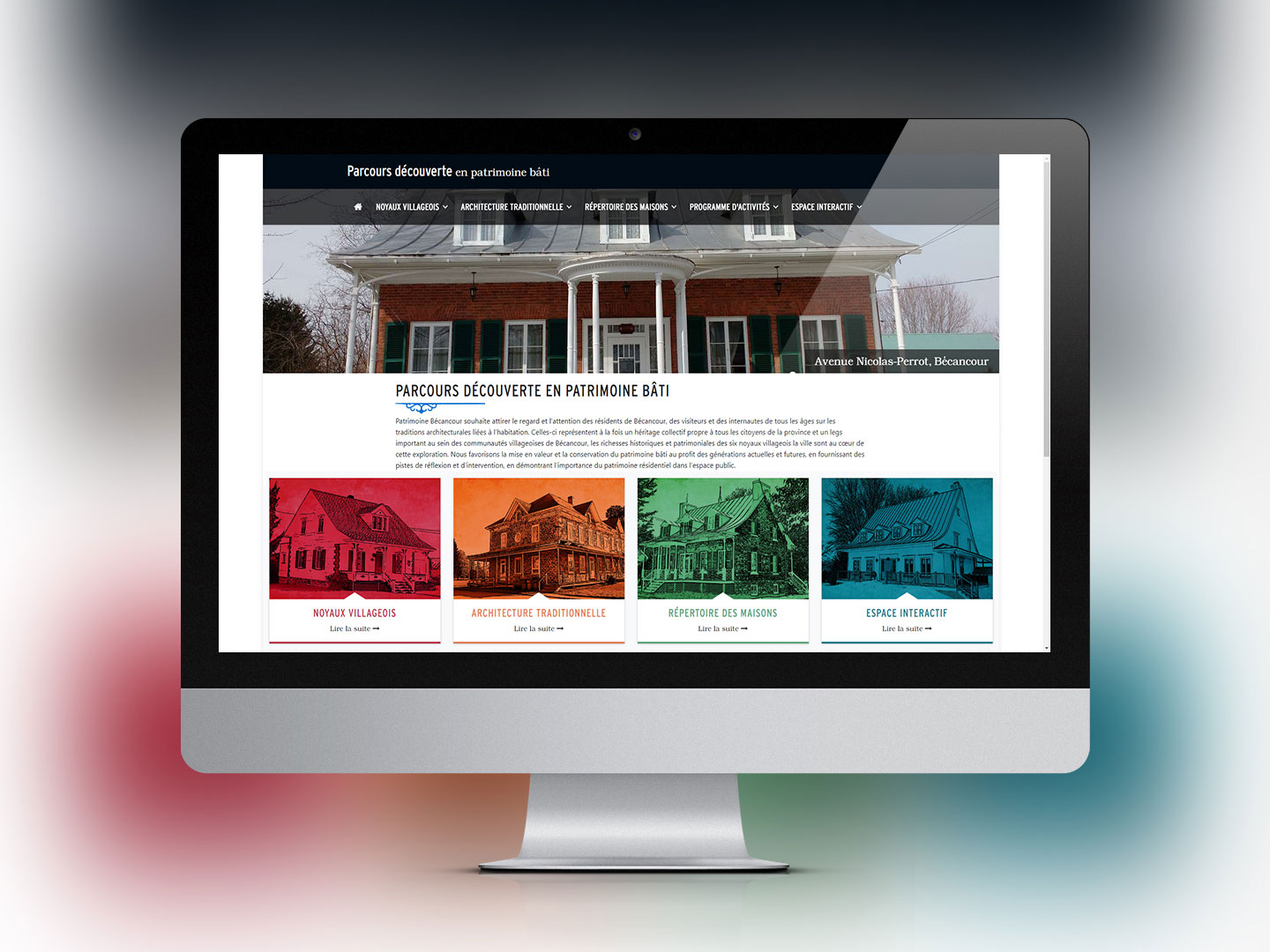 Parcours interg&eacute;n&eacute;rationnel en patrimoine b&acirc;ti