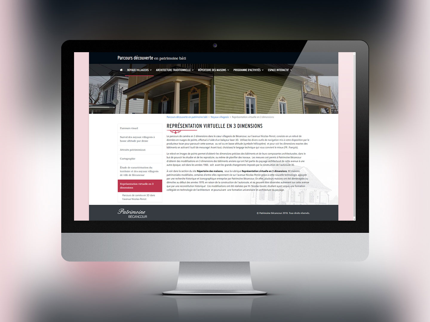 Parcours interg&eacute;n&eacute;rationnel en patrimoine b&acirc;ti