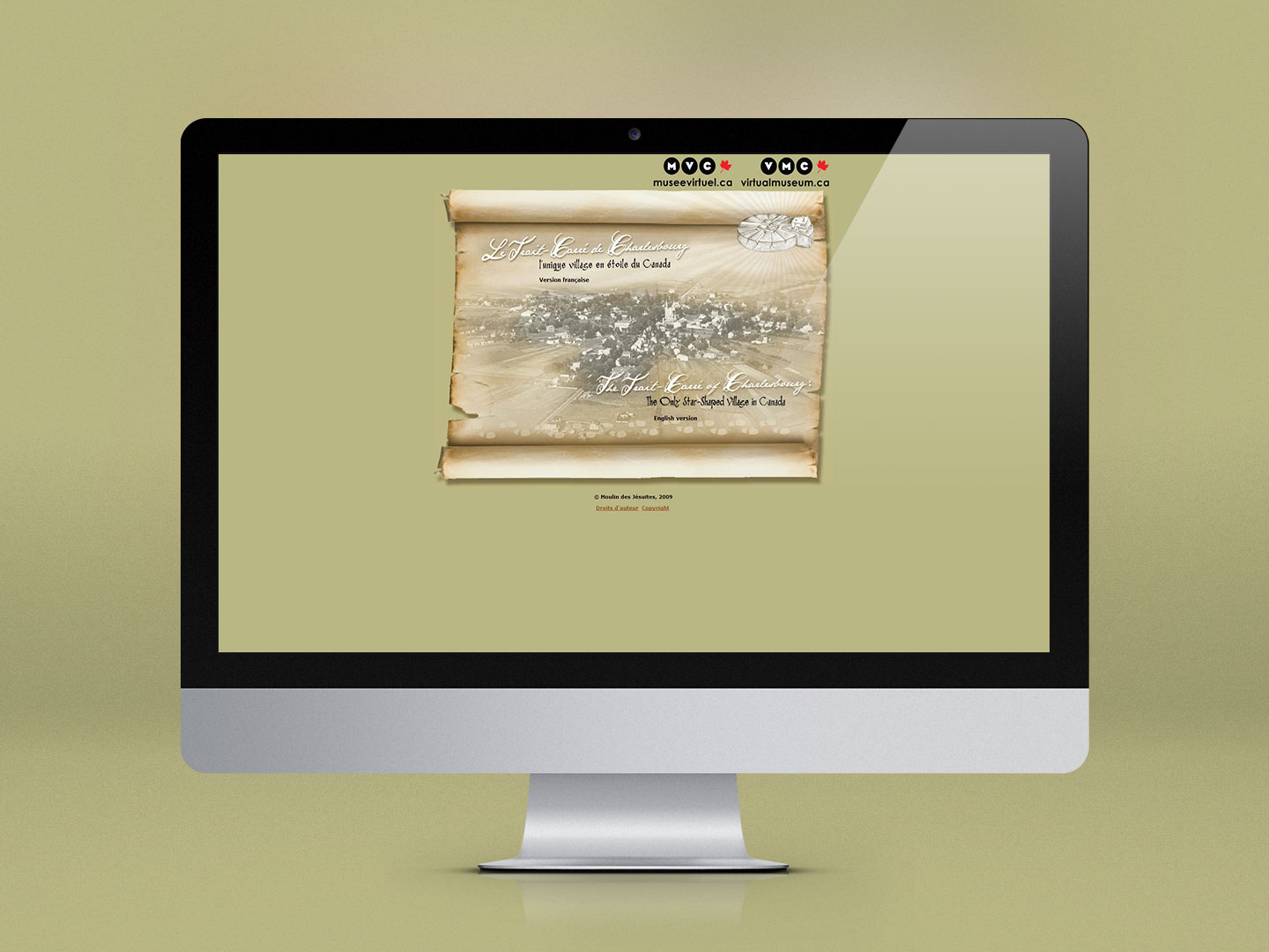 Le trait carr&eacute; de Charlesbourg : L'unique village en &eacute;toile au Canada