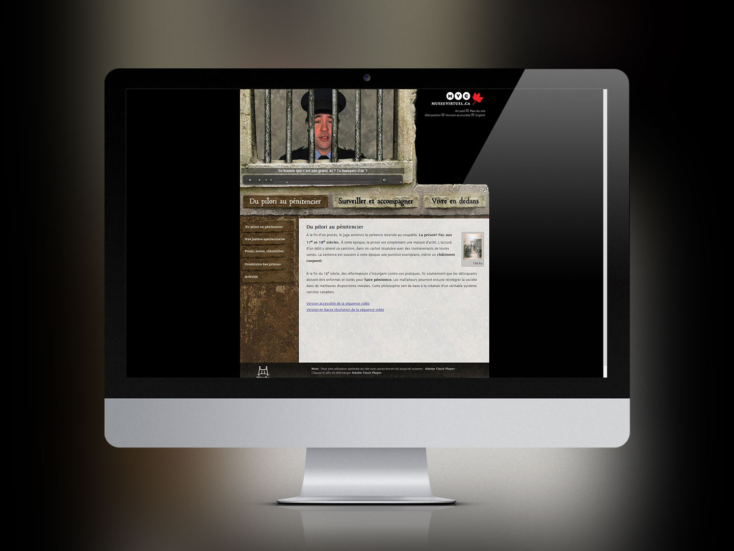 Vivre en prison : La création du système carcéral au Canada