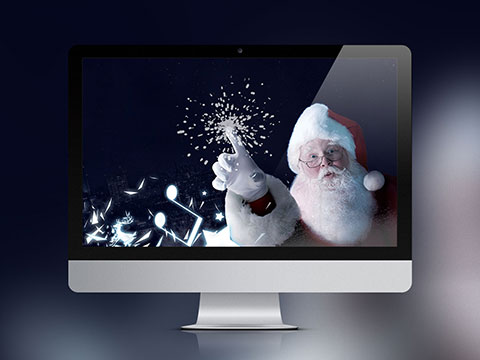 Carte de souhaits interactive