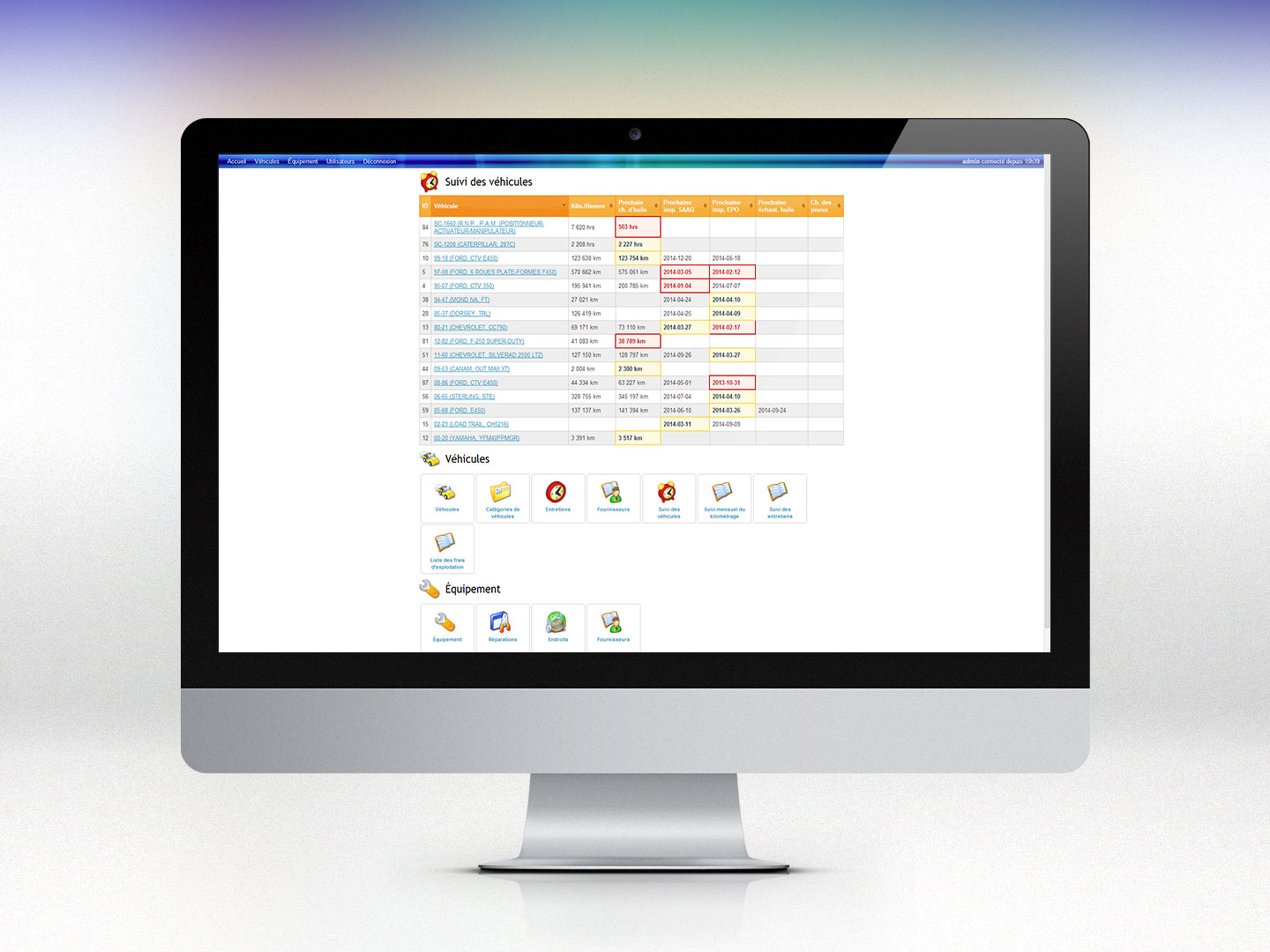 Système de gestion de l'inventaire