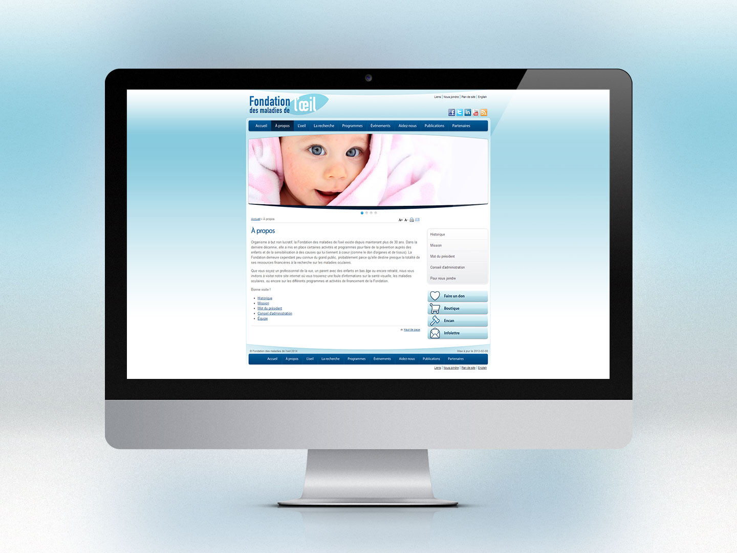 Fondation des maladies de l'oeil