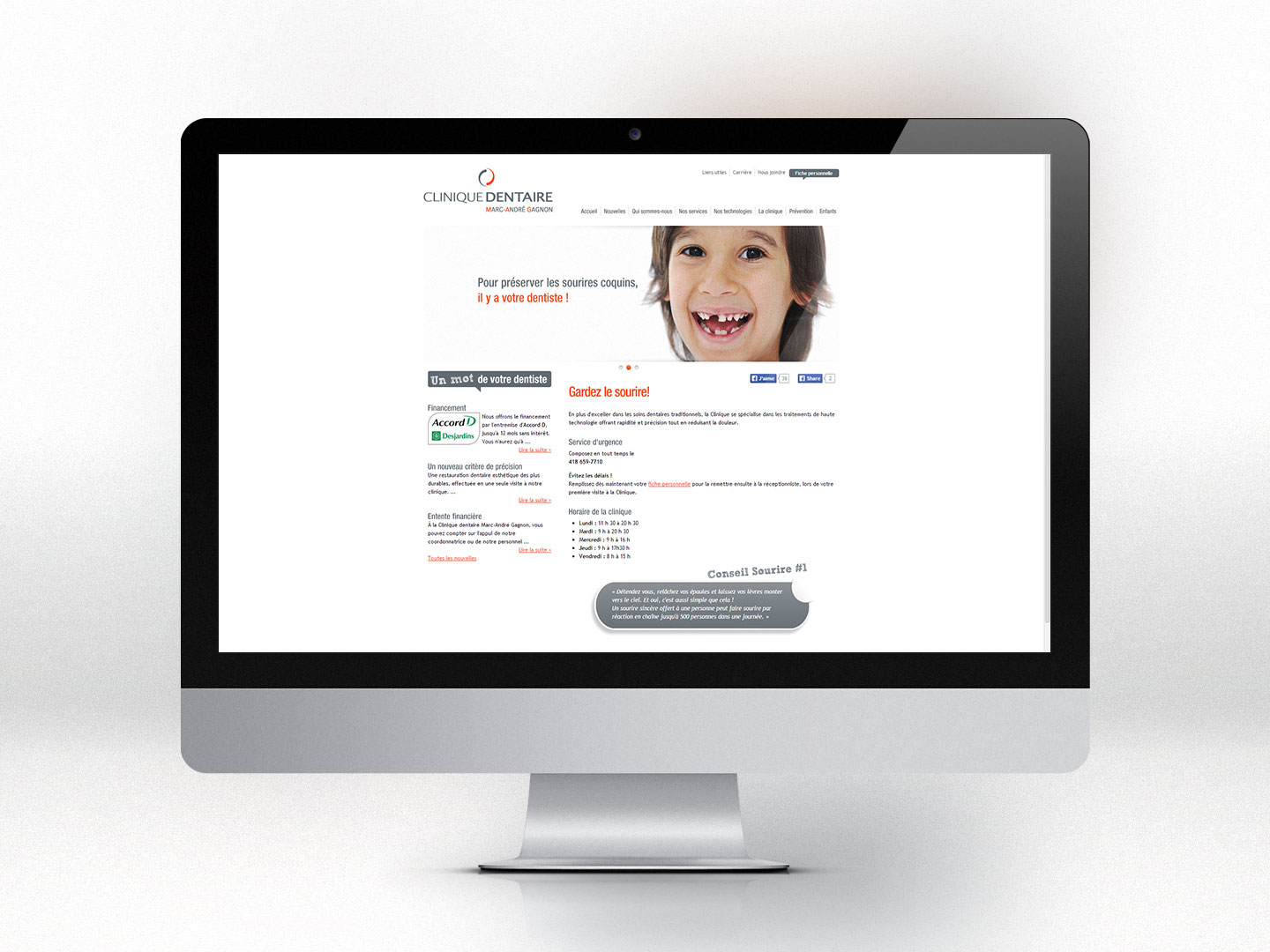 Clinique dentaire Marc-Andr&eacute; Gagnon