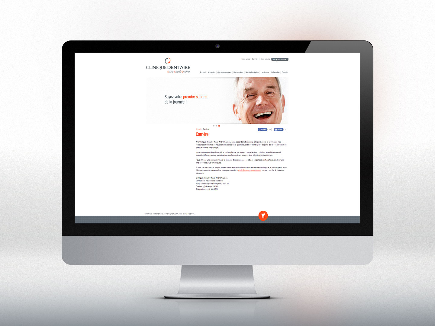 Clinique dentaire Marc-Andr&eacute; Gagnon