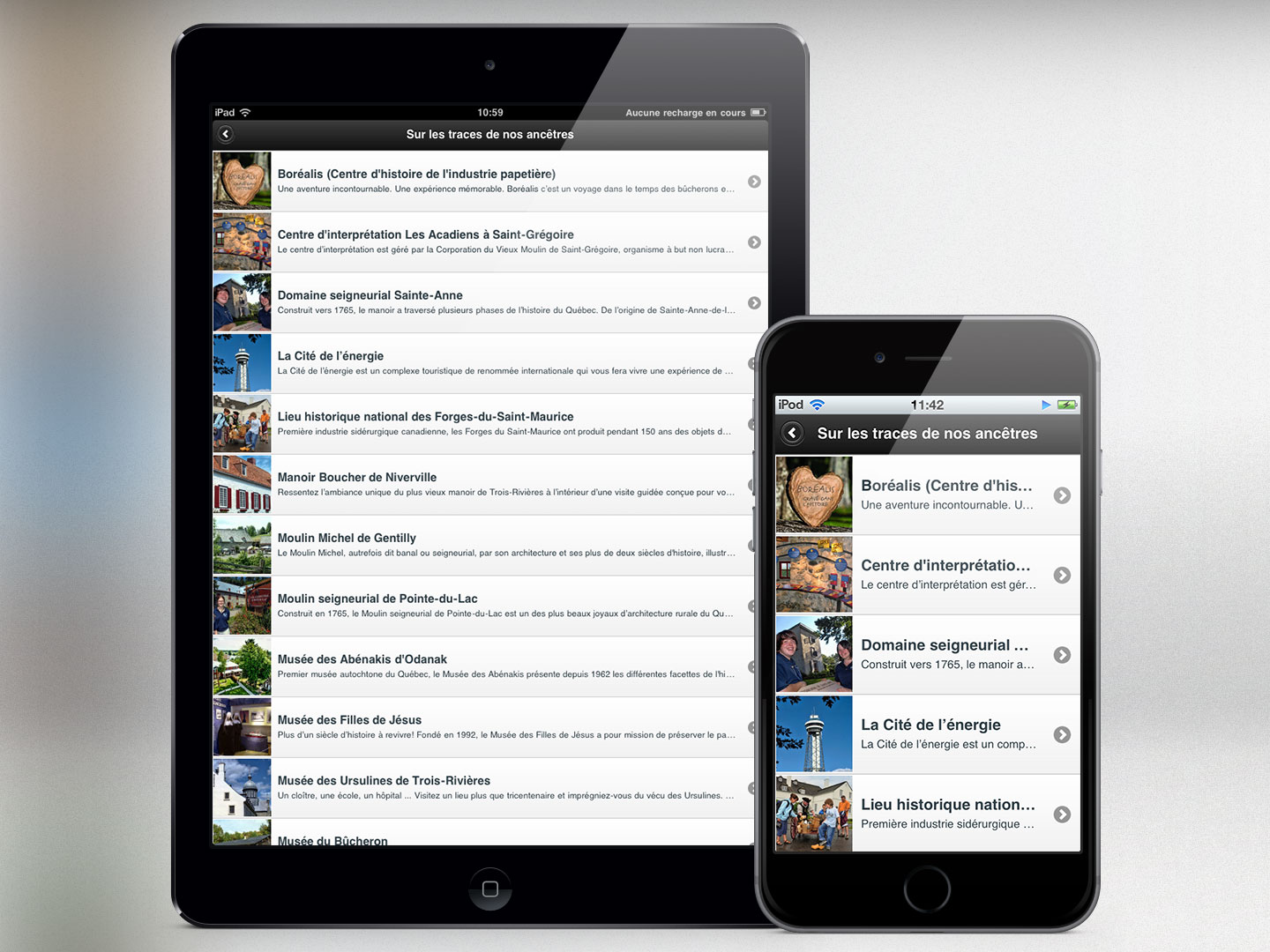 Mus&eacute;e au bout des doigts