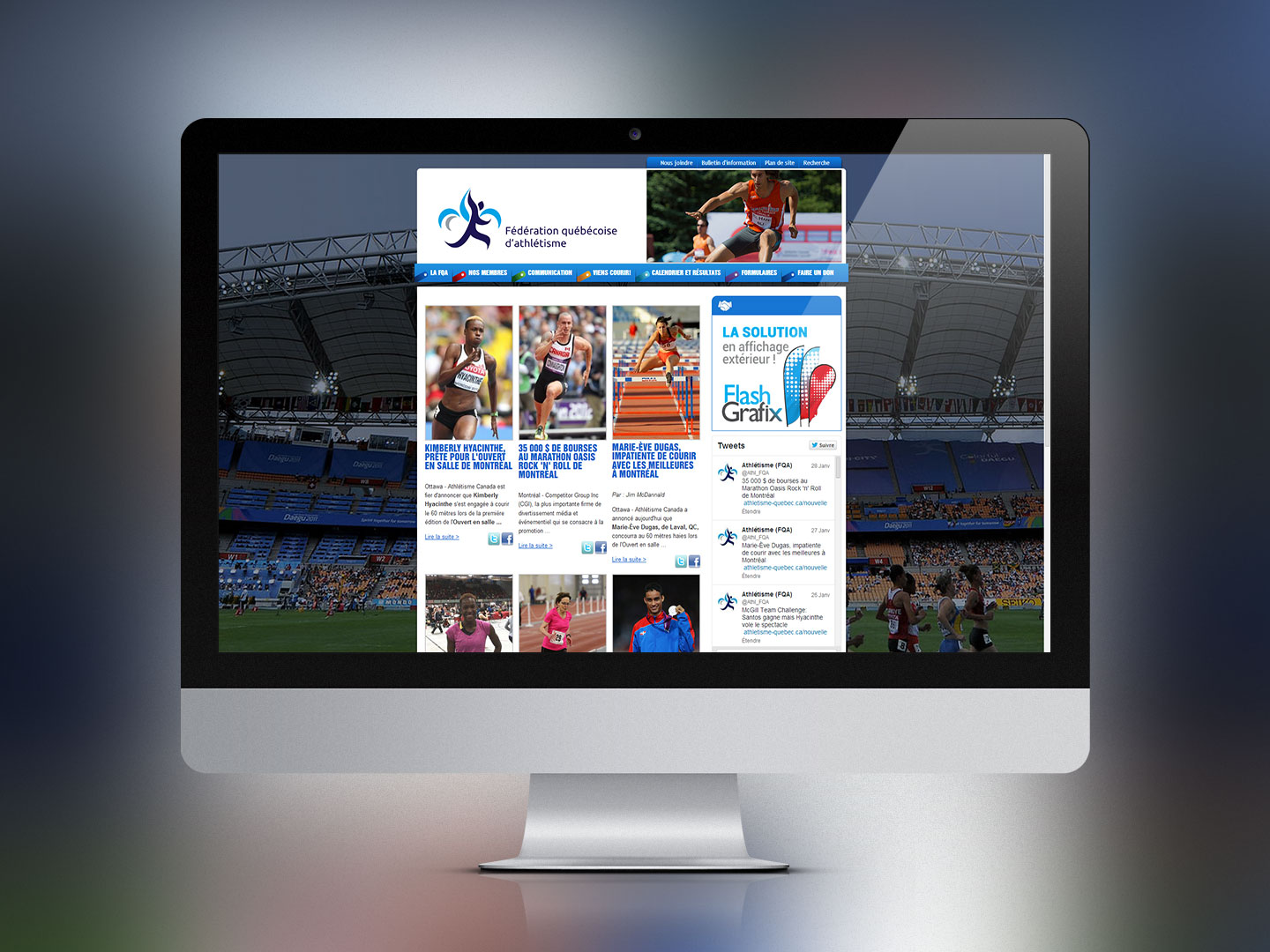 F&eacute;d&eacute;ration Qu&eacute;b&eacute;coise d'Athl&eacute;tisme